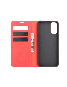 Cover OPPO Reno 4 5G Pelle Rosso | Melacompro 2
