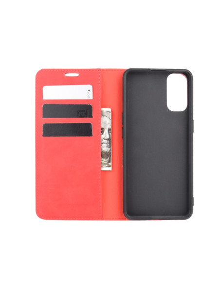 Cover OPPO Reno 4 5G Pelle Rosso | Melacompro