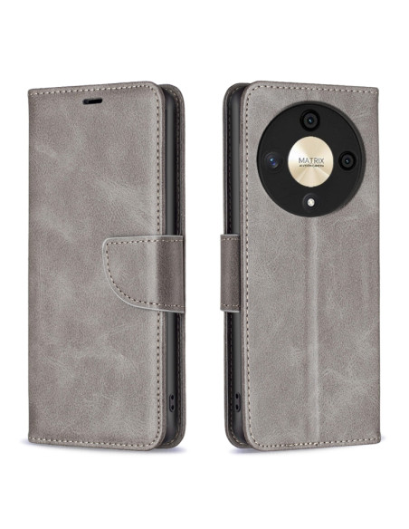 Cover Honor X9b Pelle PU Grigia | Melacompro