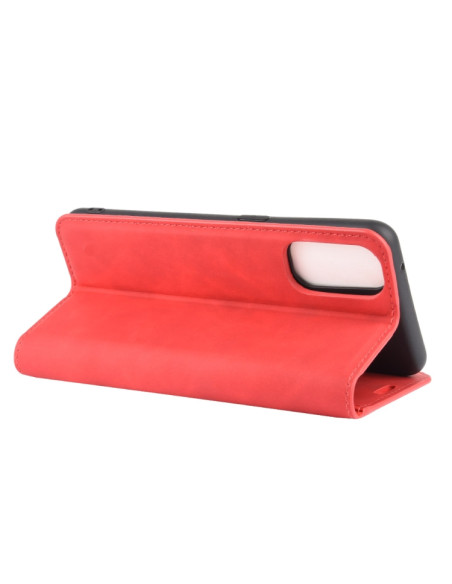 Cover OPPO Reno 4 5G Pelle Rosso | Melacompro