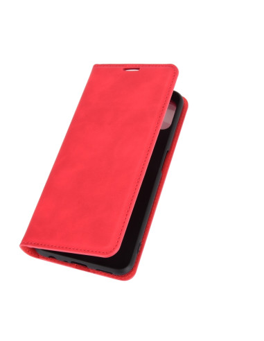 Cover OPPO A72 Pelle Magnetica Rosso | Melacompro