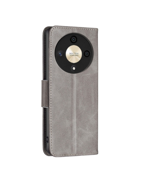 Cover Honor X9b Pelle PU Grigia | Melacompro