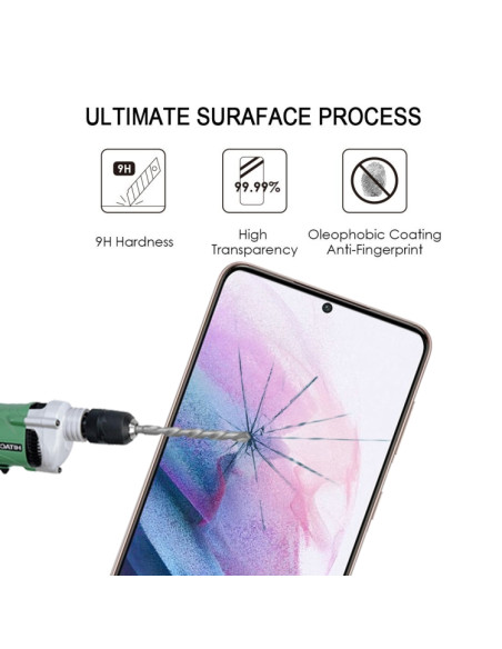 Pellicola Vetro Temperato Galaxy S21+ 5G Nero | Melacompro