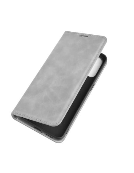 Cover OPPO Reno 4 5G Pelle Rosso Grigio | Melacompro