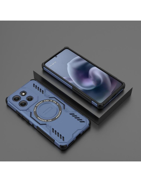 Cover Moto G86 Power 5G TPU Farfalla Blu | Melacompro