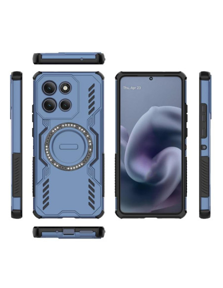 Cover Moto G86 Power 5G TPU Farfalla Blu | Melacompro