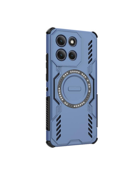 Cover Moto G86 Power 5G TPU Farfalla Blu | Melacompro