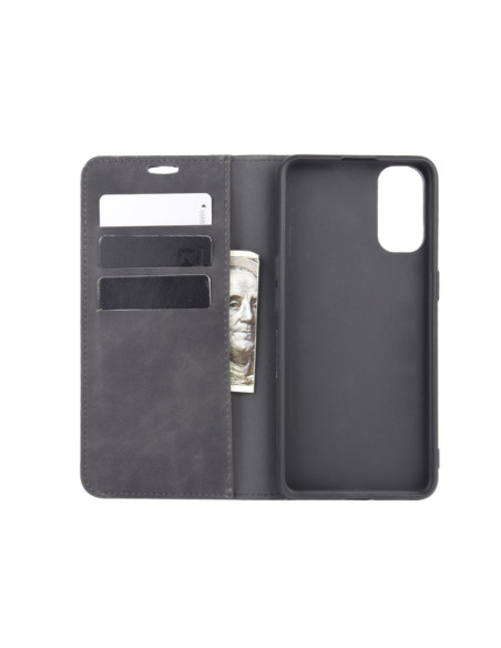 Cover OPPO Reno 4 5G Pelle Rosso Nero | Melacompro