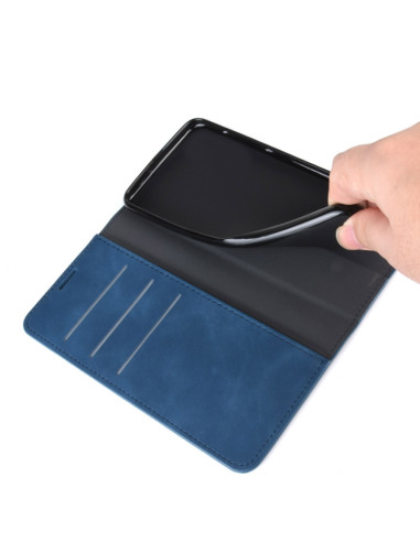 Cover OPPO Reno 4 5G Pelle Rosso Nero | Melacompro