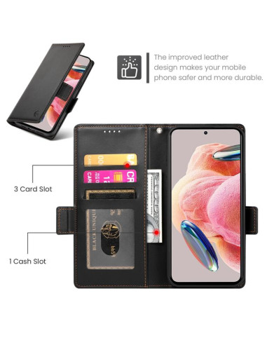 Cover Honor X5c Plus Pelle PU Nero | Melacompro