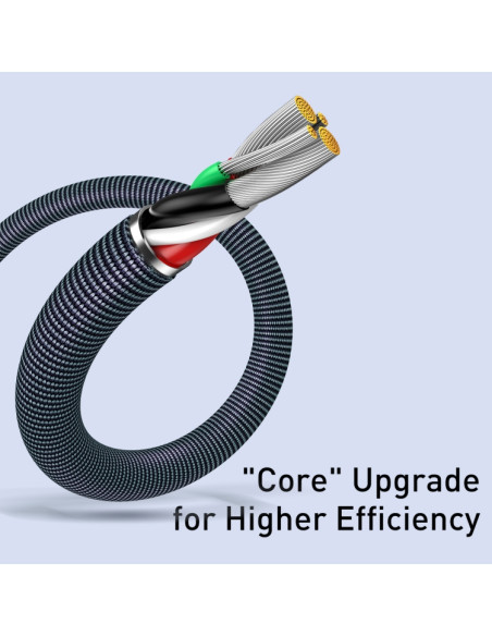 Cavo Baseus USB Lightning 2.4A 1m Nero | Melacompro