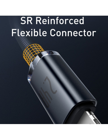 Cavo Baseus USB Lightning 2.4A 1m Nero | Melacompro