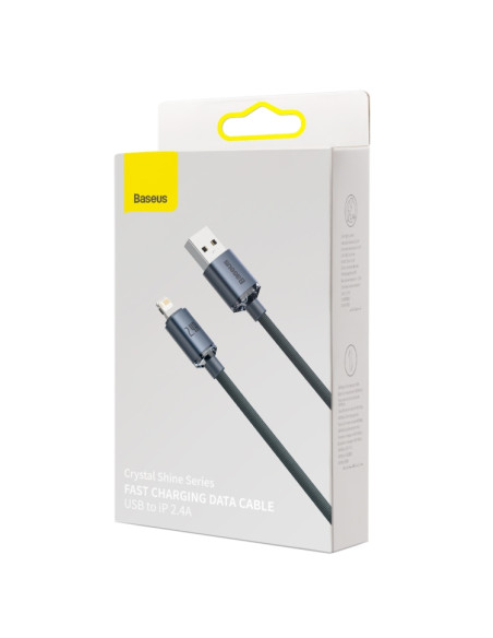 Cavo Baseus USB Lightning 2.4A 1m Nero | Melacompro
