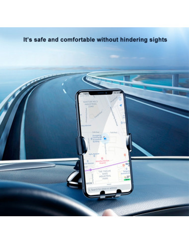 Supporto Auto Universale 360° Baseus Nero | Melacompro