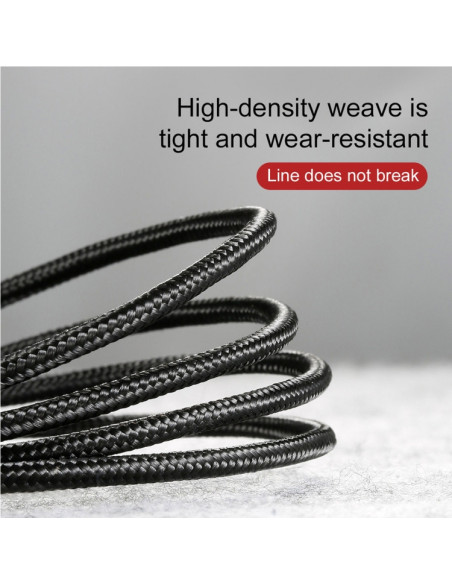 Cavo USB-C Baseus 1M 3A Grigio | Melacompro