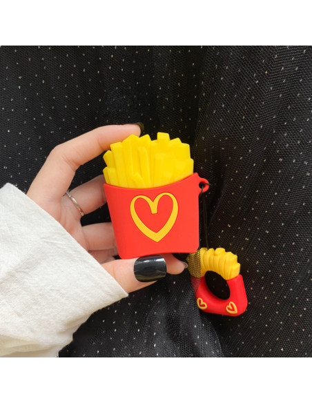 Cover AirPods 1/2 Silicone Popcorn Chips | Melacompro