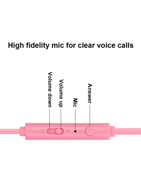 Auricolare JR-EL112S Conch II Jack 3.5mm Bianco | Melacompro