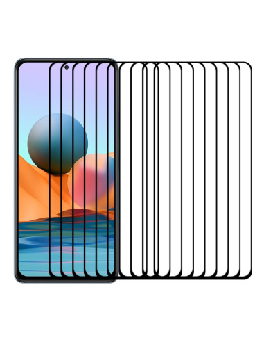 Vetro Temperato Redmi Note 10 Pro Full Cover Nero | Melacompro