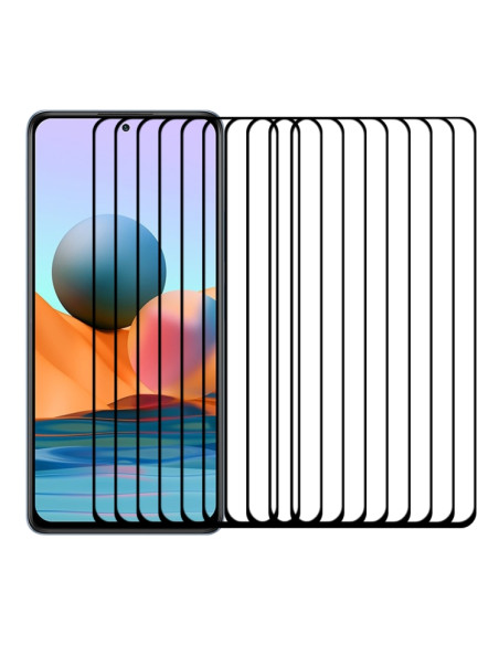 Vetro Temperato Redmi Note 10 Pro Full Cover Nero | Melacompro