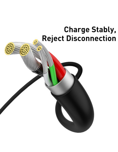 Cavo USB-C Baseus 100W 1m Bianco Nero | Melacompro