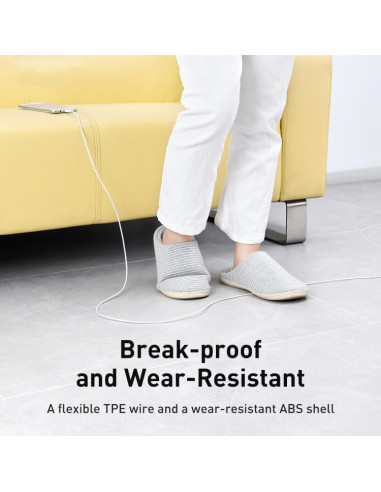 Cavo USB-C Baseus 100W 1m Bianco Nero | Melacompro