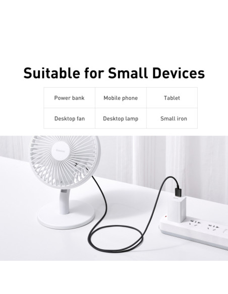 Cavo USB-C Baseus 100W 1m Bianco Nero | Melacompro