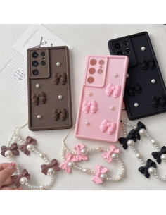 Cover Galaxy A56 5G Silicone Fiocco Perle | Melacompro 2