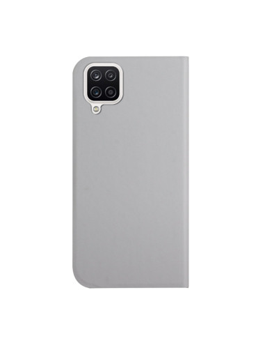 Cover Galaxy A22 4G Pelle Grigia Grigio | Melacompro