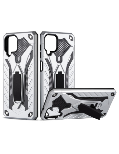 Cover Galaxy A12 5G TPU PC Antiurto Oro Argento | Melacompro