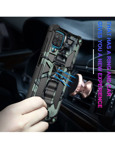 Cover Galaxy A12 Antiurto Mimetico Menta Verde | Melacompro