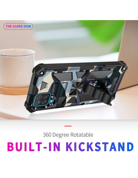 Cover Galaxy A12 Antiurto Mimetico Baby Blu | Melacompro