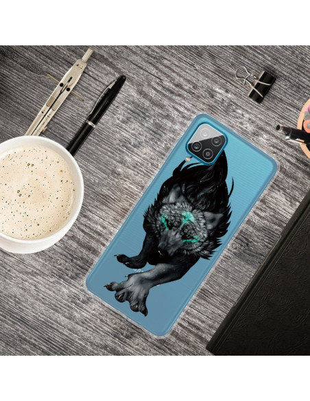 Cover Galaxy A12 TPU Antiurto Lupo Mutante | Melacompro