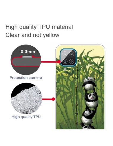 Cover Galaxy A12 TPU Antiurto Quattro Orsi | Melacompro