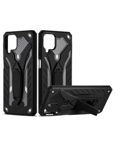Cover Galaxy A12 5G TPU + PC Antiurto Oro Nero