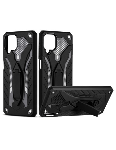 Cover Galaxy A12 5G TPU PC Antiurto Oro Nero | Melacompro