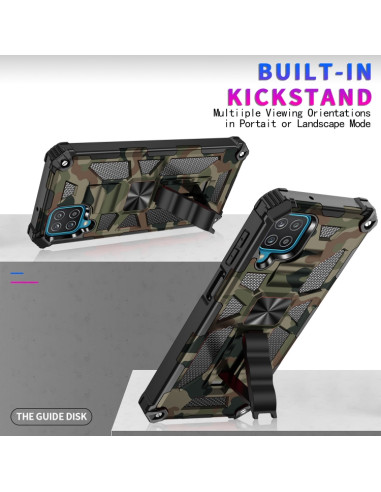 Cover Galaxy A22 4G Mimetico Verde Army Verde | Melacompro