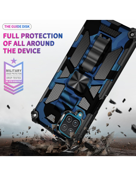 Cover Galaxy A22 4G Mimetico Blu | Melacompro