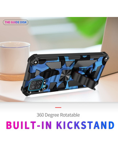 Cover Galaxy A22 4G Mimetico Blu | Melacompro