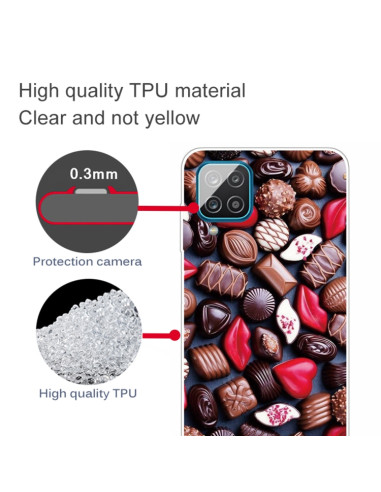 Cover Galaxy A12 TPU Trasparente Antiurto | Melacompro
