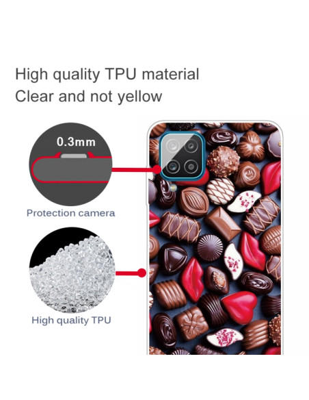 Cover Galaxy A12 TPU Trasparente Antiurto | Melacompro