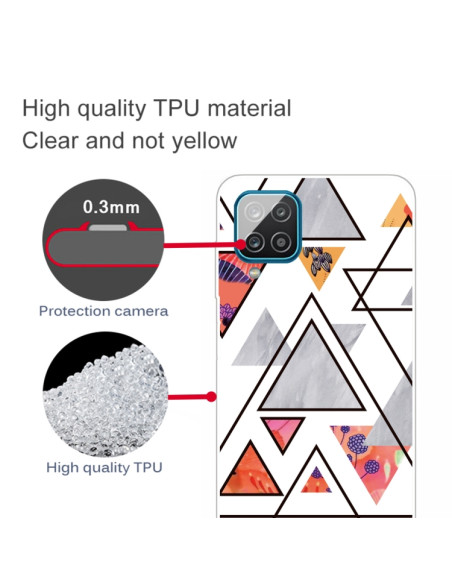 Cover Galaxy A12 TPU Marmo | Melacompro