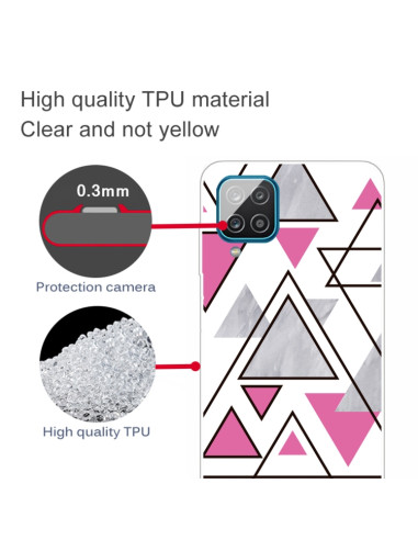 Cover Galaxy A12 TPU Marmo | Melacompro
