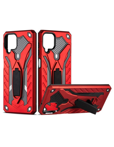 Cover Galaxy A12 5G TPU PC Antiurto Oro Rosso | Melacompro