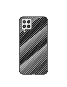 Cover Galaxy A22 4G TPU Fibra di Carbonio Nero
