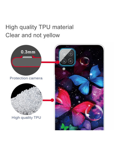 Cover Galaxy A12 TPU Trasparente | Melacompro