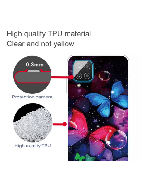 Cover Galaxy A12 TPU Trasparente | Melacompro