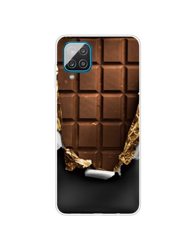 Cover Galaxy A12 TPU Antiurto Marrone Chocolate | Melacompro