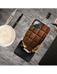 Cover Galaxy A12 TPU Antiurto Marrone Chocolate | Melacompro 2