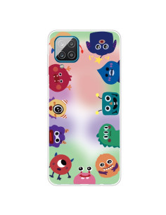 Cover Galaxy A12 TPU Mostro Fluorescente