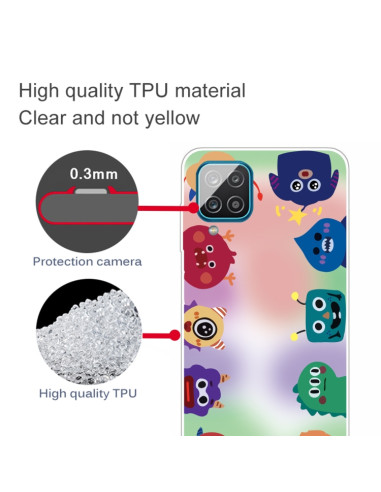 Cover Galaxy A12 TPU Trasparente | Melacompro